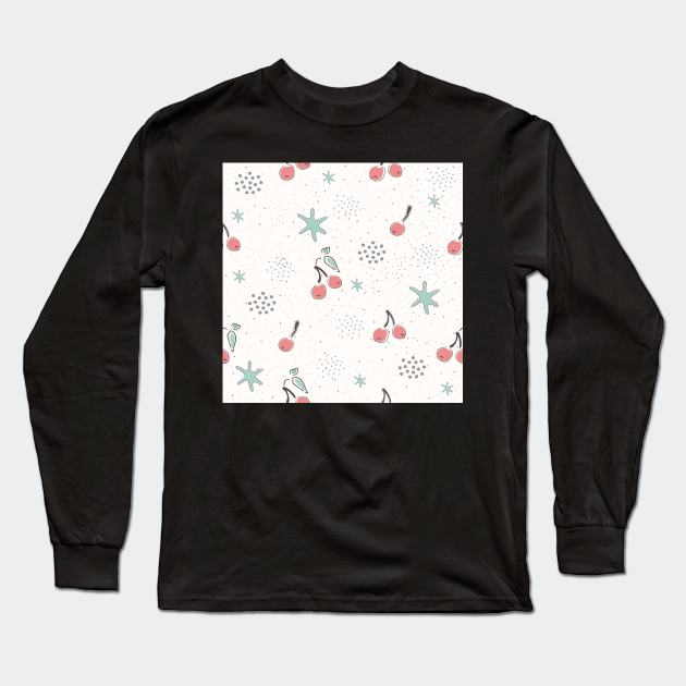 Cherries Long Sleeve T-Shirt by Countryside